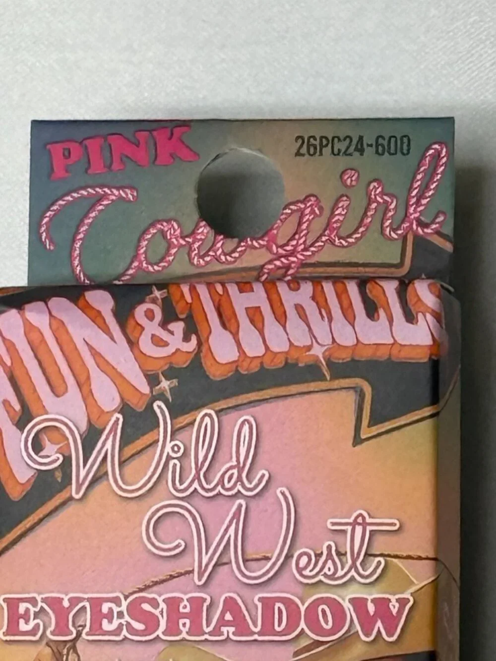Ioni Pink Cowgirl Wild West Eyeshadow Fun & Thrills Shimmer Teal Vegan New
